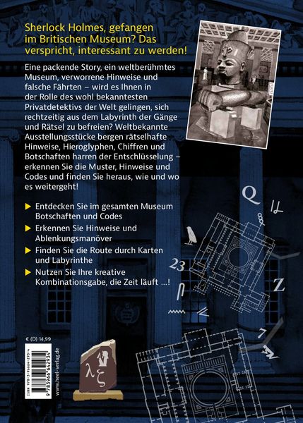 Produktbild: Sherlock Holmes - Das Escape Buch 2