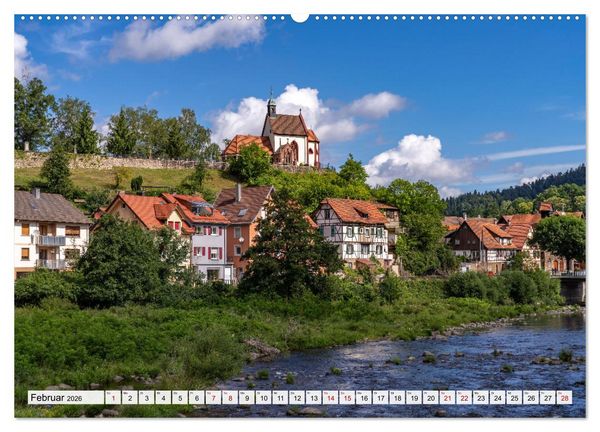 Produktbild: Schwarzwald - Das Murgtal (Wandkalender 2026 DIN A2 quer), CALVENDO Monatskalender