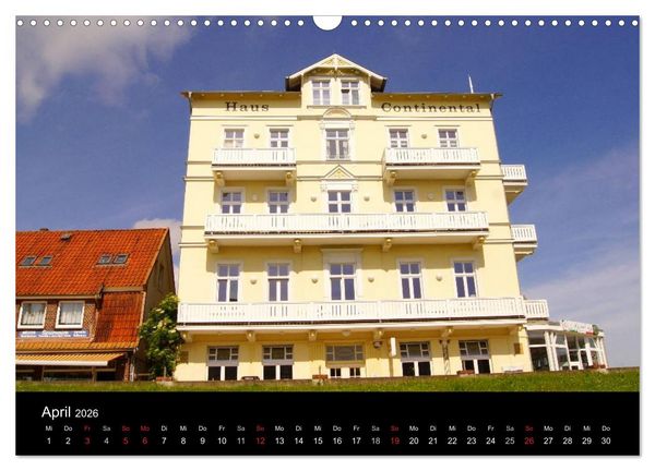Produktbild: Cuxhaven an der Nordsee (Wandkalender 2026 DIN A3 quer), CALVENDO Monatskalender