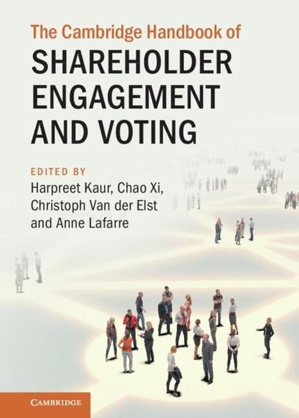 Produktbild: Cambridge Handbook of Shareholder Engagement and Voting