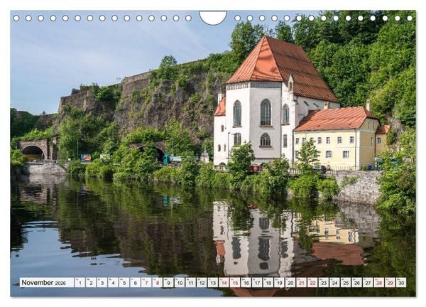 Produktbild: Drei Fl&uuml;sse Stadt Passau (Wandkalender 2026 DIN A4 quer), CALVENDO Monatskalender