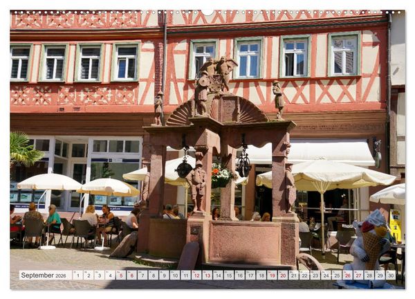 Produktbild: Spaziergang in Wertheim (Wandkalender 2026 DIN A2 quer), CALVENDO Monatskalender