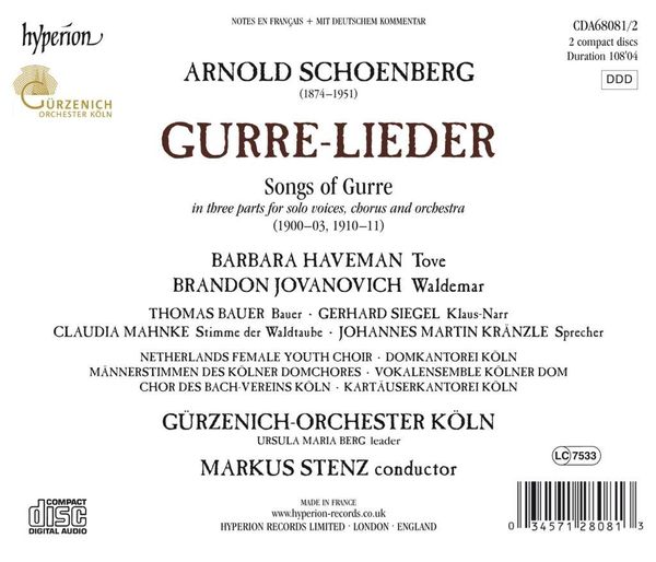 Produktbild: Gurrelieder