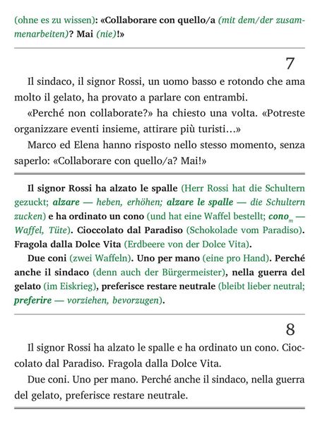 Produktbild: Italienisch lernen mit lustigen Kurzgeschichten (A1-A2) - La Guerra del Gelato (+ Audio-Online)