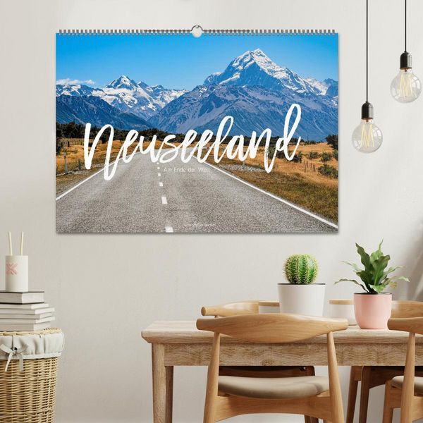 Produktbild: Neuseeland - Am Ende der Welt (Wandkalender 2026 DIN A2 quer), CALVENDO Monatskalender