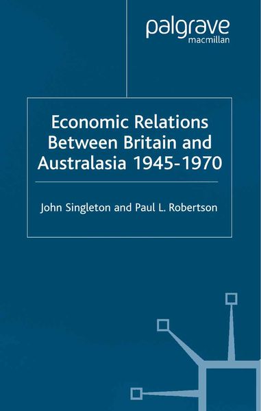 Produktbild: Economic Relations Between Britain and Australia from the 1940s-196