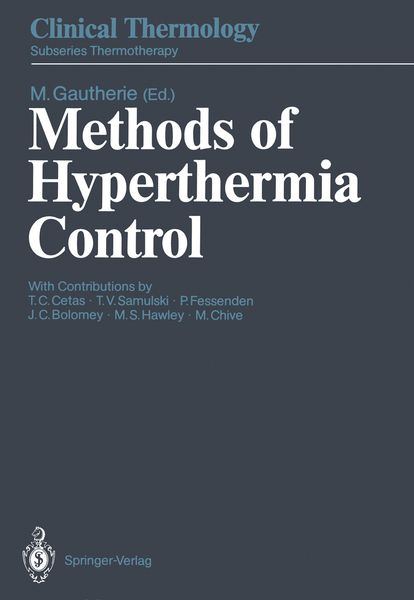 Produktbild: Methods of Hyperthermia Control