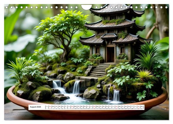 Produktbild: Poesie der Bonsais (Wandkalender 2026 DIN A4 quer), CALVENDO Monatskalender