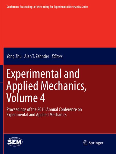 Produktbild: Experimental and Applied Mechanics, Volume 4