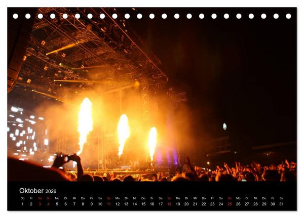 Produktbild: Veranstaltungsmomente (Tischkalender 2026 DIN A5 quer), CALVENDO Monatskalender