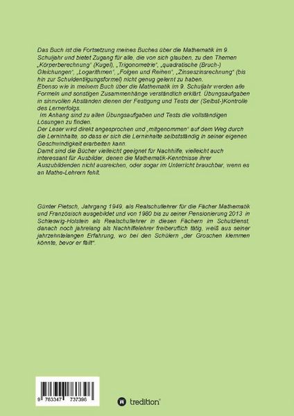 Produktbild: Mathematik im 10. Schuljahr