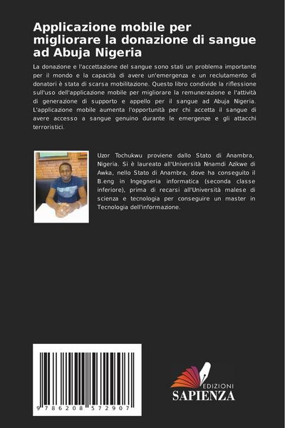 Produktbild: Applicazione mobile per migliorare la donazione di sangue ad Abuja Nigeria