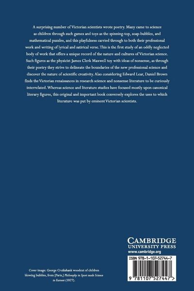 Produktbild: The Poetry of Victorian Scientists