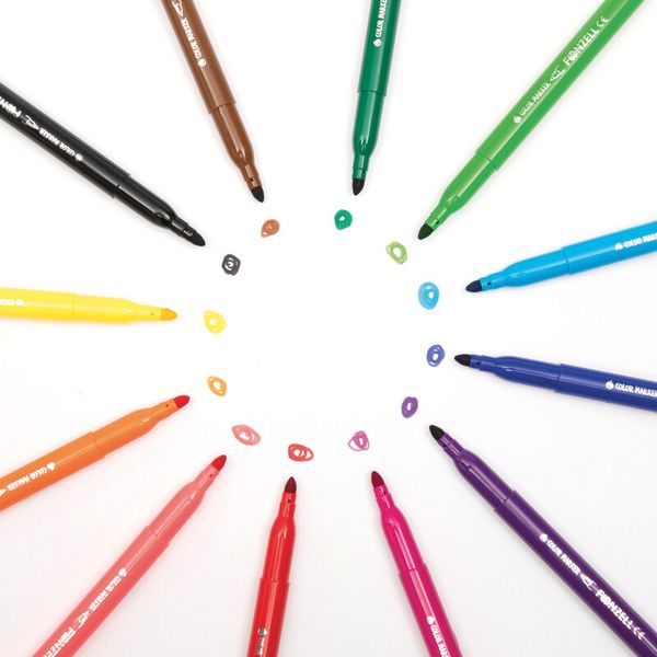 Produktbild: Marker auswaschbar kids 12er