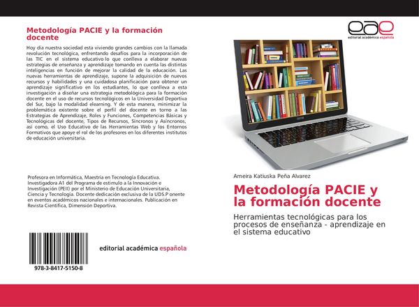 Produktbild: Metodolog&iacute;a PACIE y la formaci&oacute;n docente