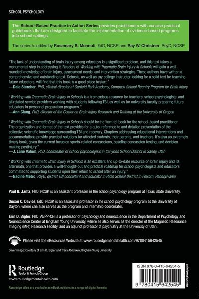 Produktbild: Working with Traumatic Brain Injury in Schools