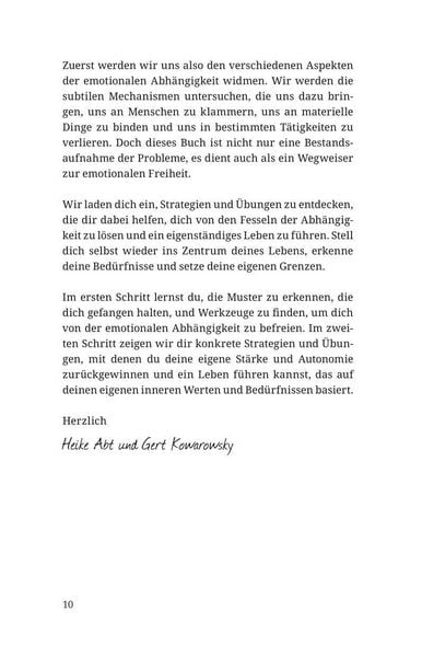 Produktbild: Emotionale Abh&auml;ngigkeiten &ndash; wie du sie erkennst und dich daraus befreist