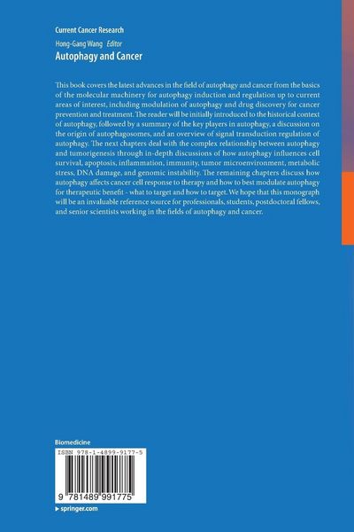 Produktbild: Autophagy and Cancer