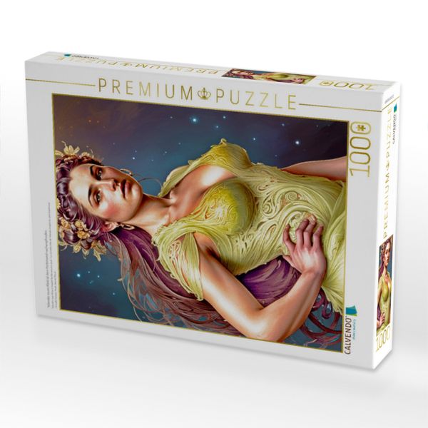 Produktbild: CALVENDO Puzzle Yolandas neues Kleid ist dem Herbstwind nachempfunden. | 1000 Teile Lege-Gr&ouml;&szlig;e 64x48cm Foto-Puzzle f&uuml;r gl&uuml;ckliche Stunden