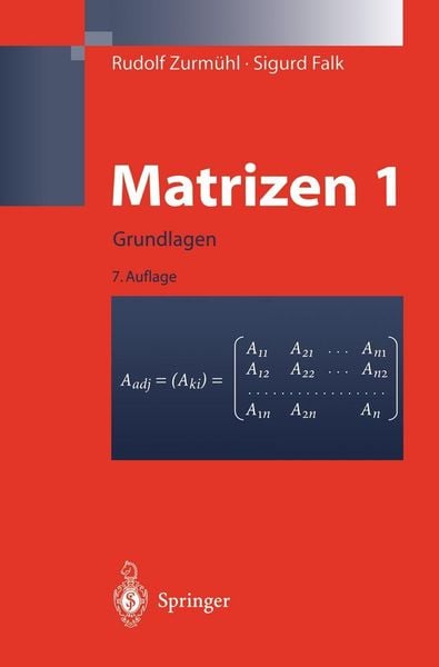 Produktbild: Matrizen und ihre Anwendungen 1
