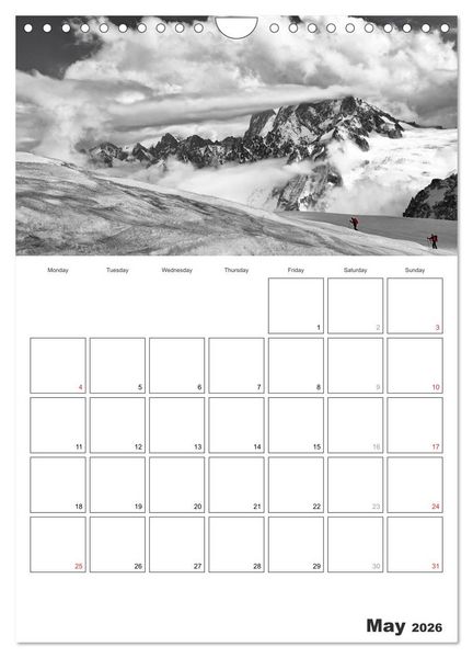 Produktbild: EXPLORING ALPS (Wall Calendar 2026 DIN A4 portrait), CALVENDO 12 Month Wall Calendar