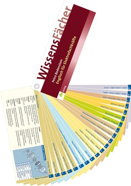 Produktbild: WissensF&auml;cher &ndash; Englisch f&uuml;r Elektrofachkr&auml;fte