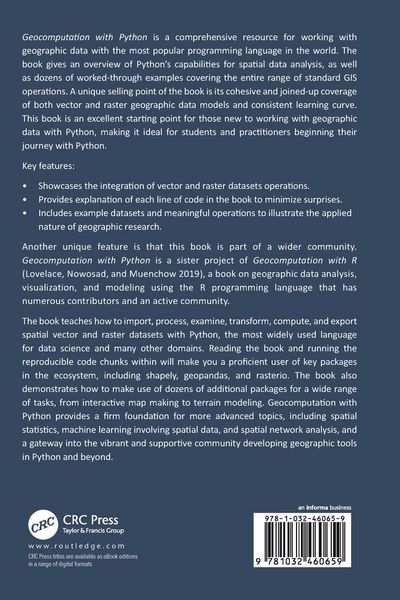 Produktbild: Geocomputation with Python