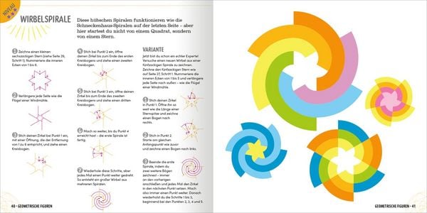 Produktbild: Science & Kids &ndash; Das gro&szlig;e Malbuch der Geometrie