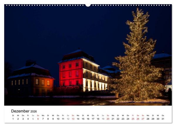 Produktbild: Fasanerie - sch&ouml;nstes Barockschloss Hessens (Wandkalender 2026 DIN A2 quer), CALVENDO Monatskalender
