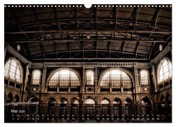 Produktbild: Gutes altes Z&uuml;rich (Wandkalender 2026 DIN A3 quer), CALVENDO Monatskalender