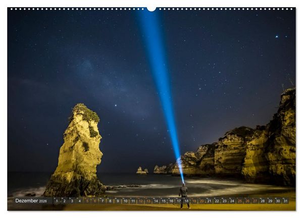 Produktbild: ALGARVE - Urlaub f&uuml;r die Seele (hochwertiger Premium Wandkalender 2026 DIN A2 quer), Kunstdruck in Hochglanz