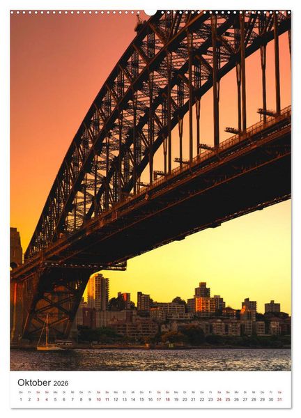 Produktbild: Australien - Eine unvergessliche Reise. (Wandkalender 2026 DIN A2 hoch), CALVENDO Monatskalender