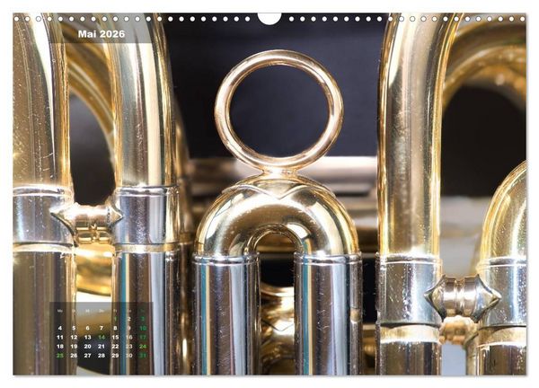 Produktbild: Das Horn, ein herrliches Instrument (Wandkalender 2026 DIN A3 quer), CALVENDO Monatskalender