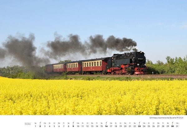 Produktbild: Dampfloks in Farbe Kalender 2027