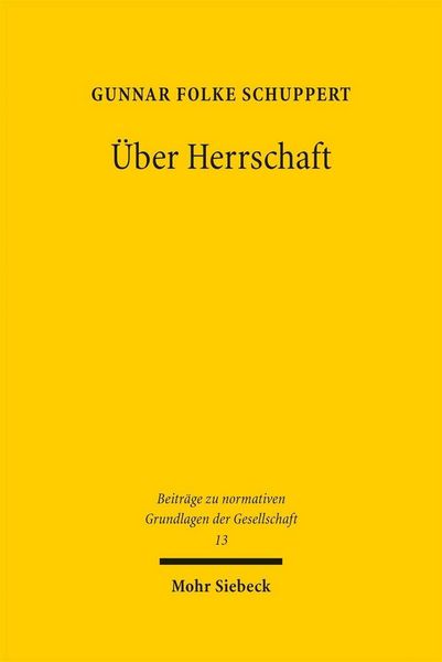 Produktbild: &Uuml;ber Herrschaft