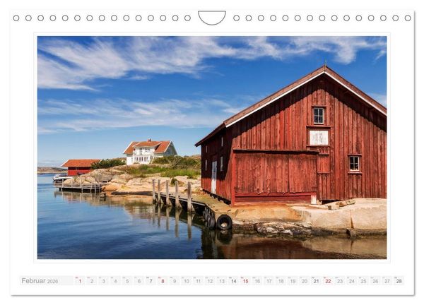 Produktbild: Bohusl&auml;n. Sm&ouml;gen - Hunnebostrand - Kungshamn (Wandkalender 2026 DIN A4 quer), CALVENDO Monatskalender