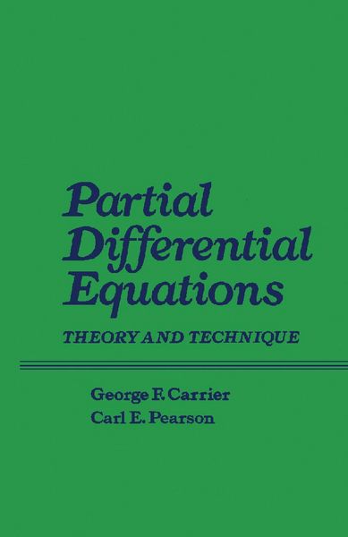 Produktbild: Partial Differential Equations