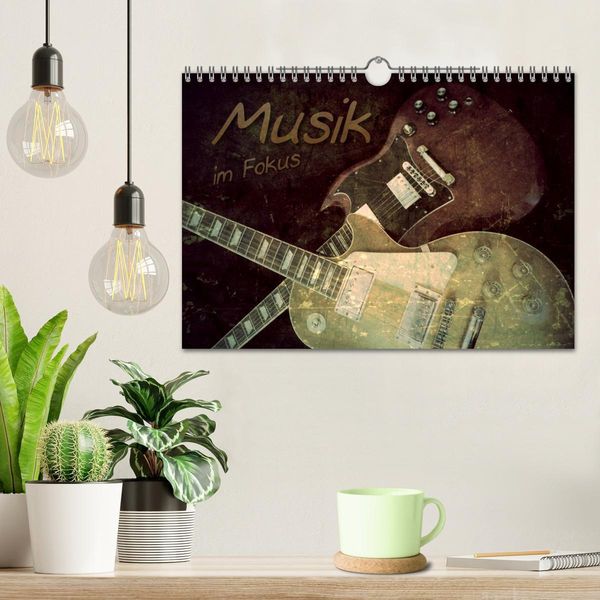 Produktbild: Musik im Fokus (Wandkalender 2026 DIN A4 quer), CALVENDO Monatskalender