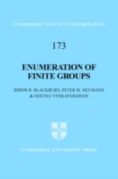 Produktbild: Enumeration of Finite Groups
