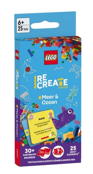 Produktbild: LEGO® - ReCreate Karten - Meer & Ozean, m. 1 Beilage