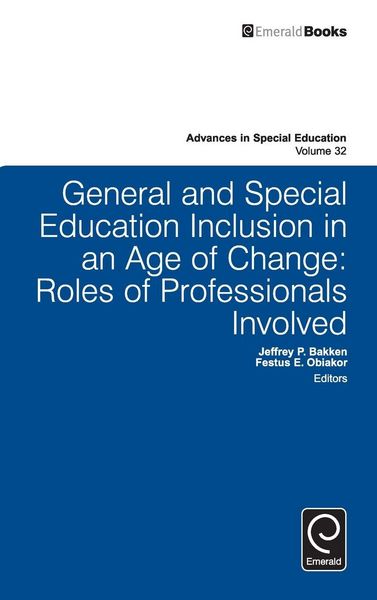 Produktbild: General and Special Education Inclusion in an Age of Change