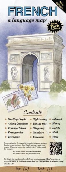 Produktbild: French a Language Map