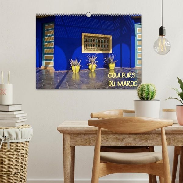 Produktbild: COULEURS DU MAROC (Calendrier mural 2026 DIN A3 vertical), CALVENDO calendrier mensuel