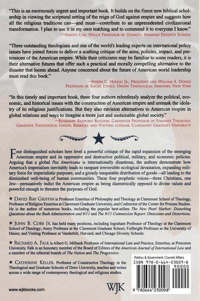 Produktbild: The American Empire and the Commonwealth of God