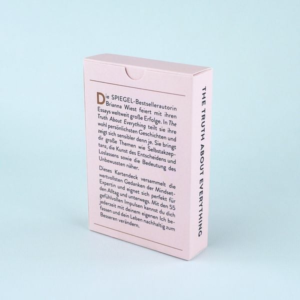 Produktbild: The Truth About Everything &ndash; 55 Impulse, die dir helfen, dein wahres Ich zu erkennen