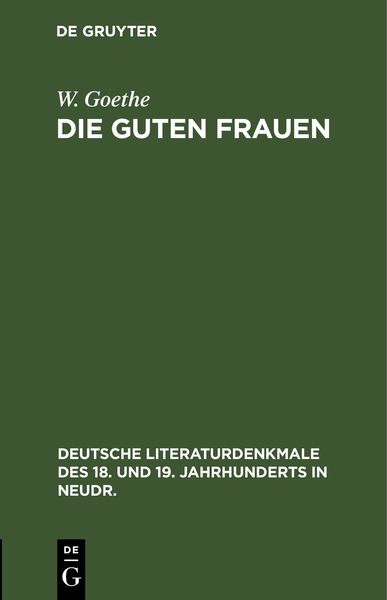 Produktbild: Die guten Frauen