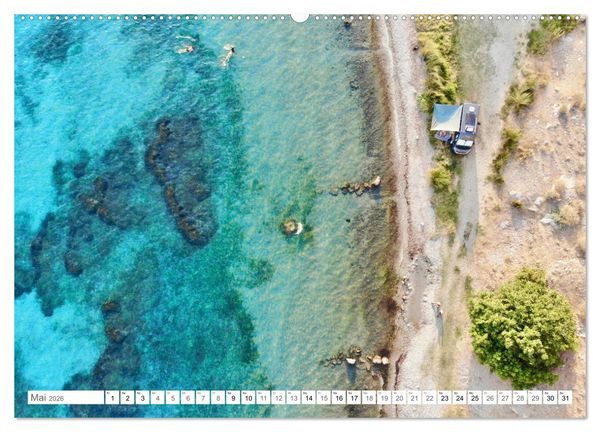 Produktbild: Mit dem Campervan &uuml;ber den Balkan (hochwertiger Premium Wandkalender 2026 DIN A2 quer), Kunstdruck in Hochglanz