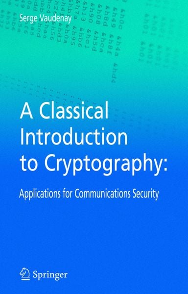 Produktbild: A Classical Introduction to Cryptography