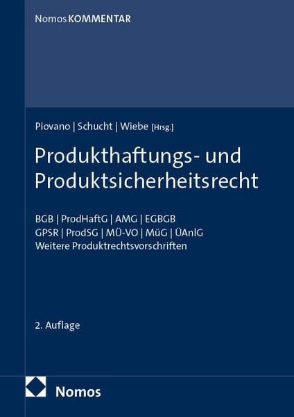 Produktbild: Produkthaftungs- und Produktsicherheitsrecht