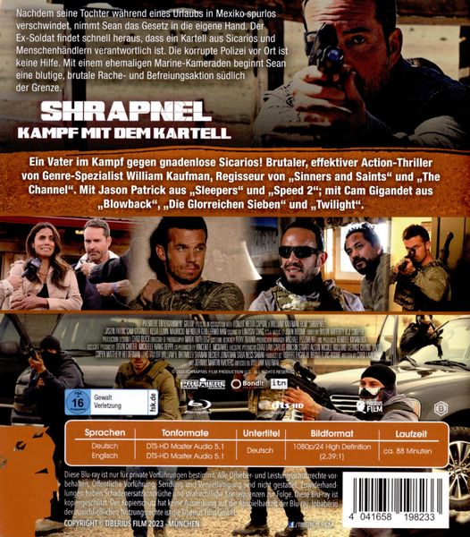 Produktbild: Shrapnel - Kampf mit dem Kartell